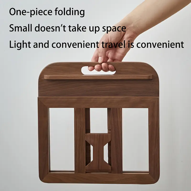 Foldable Wooden Notebook Stand - Image 4