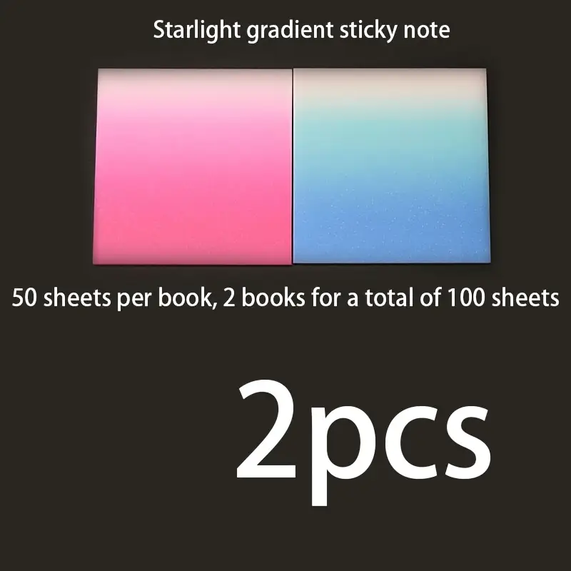 Glitter Transparent Sticky Notes - Image 6
