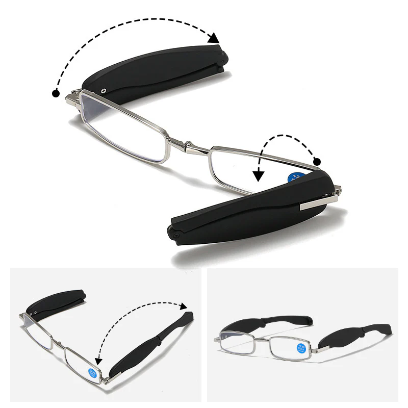 Anti-Blue Light Foldable Portable Reading Glasses - Image 3