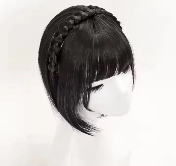 Hair Extensions Wispy Bangs Fringe - Image 3