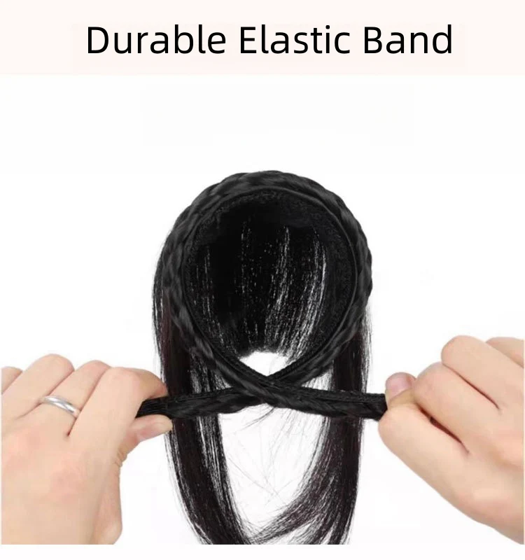 Hair Extensions Wispy Bangs Fringe - Image 6