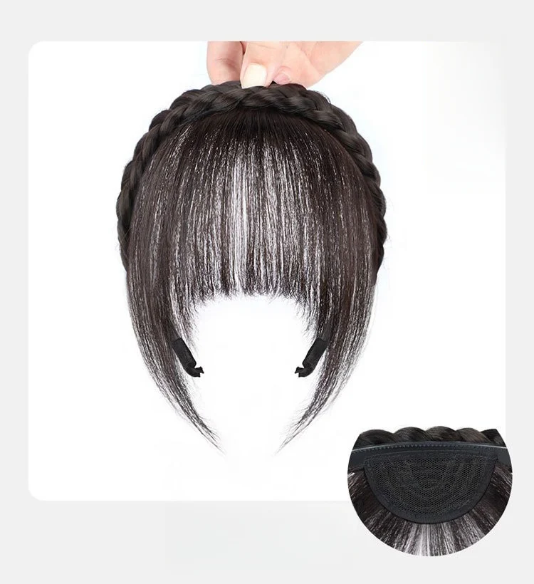 Hair Extensions Wispy Bangs Fringe - Image 7