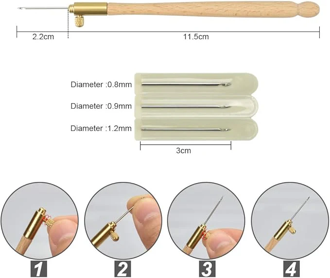 Hand Embroidery Hook For Beading & Stitching - Image 6