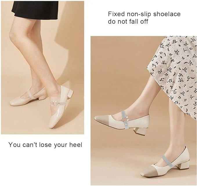 High Heel Shoe Straps with Pearl & Rhinestone Accents - Image 5