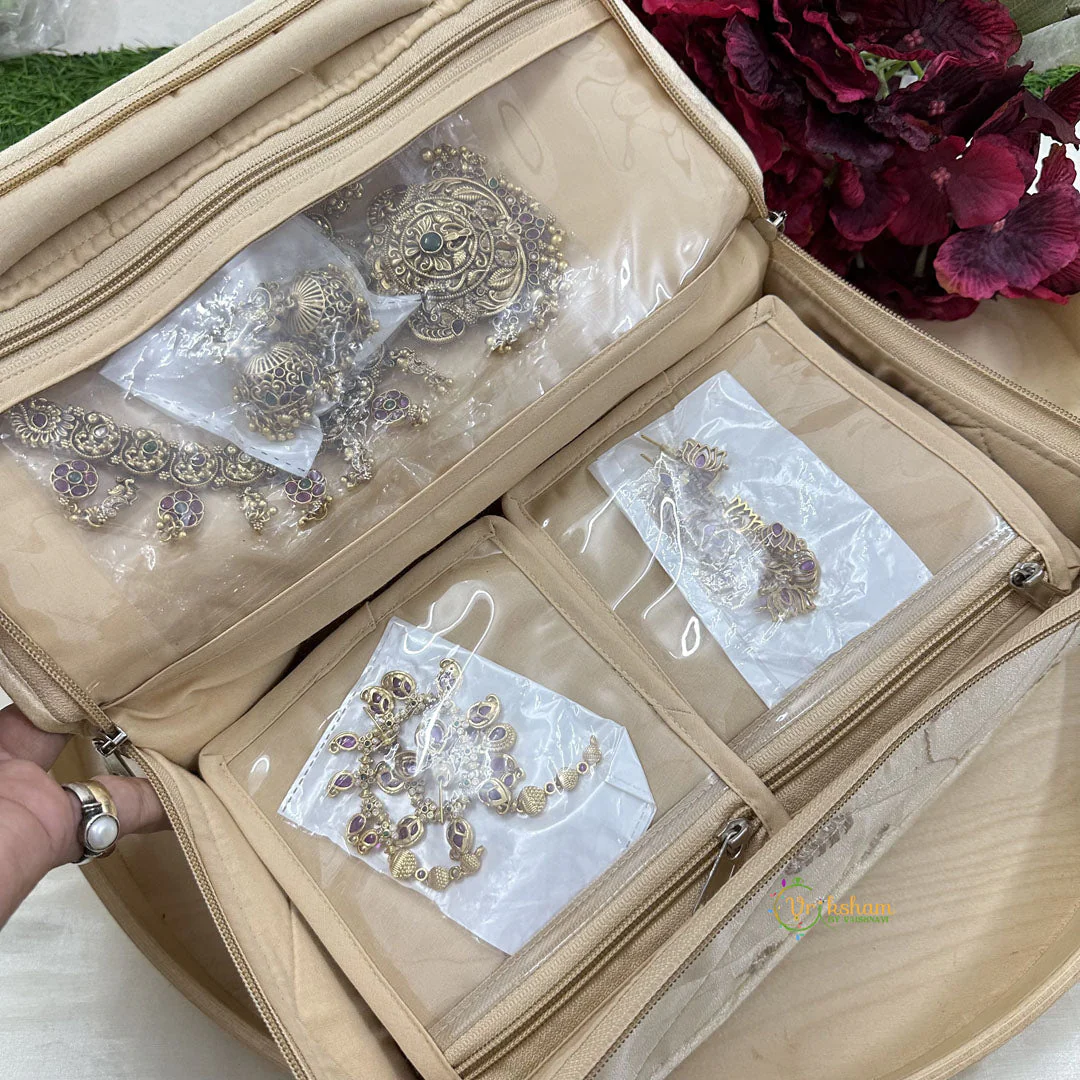 Jewelry Organizer Bags with Pouches - Image 4