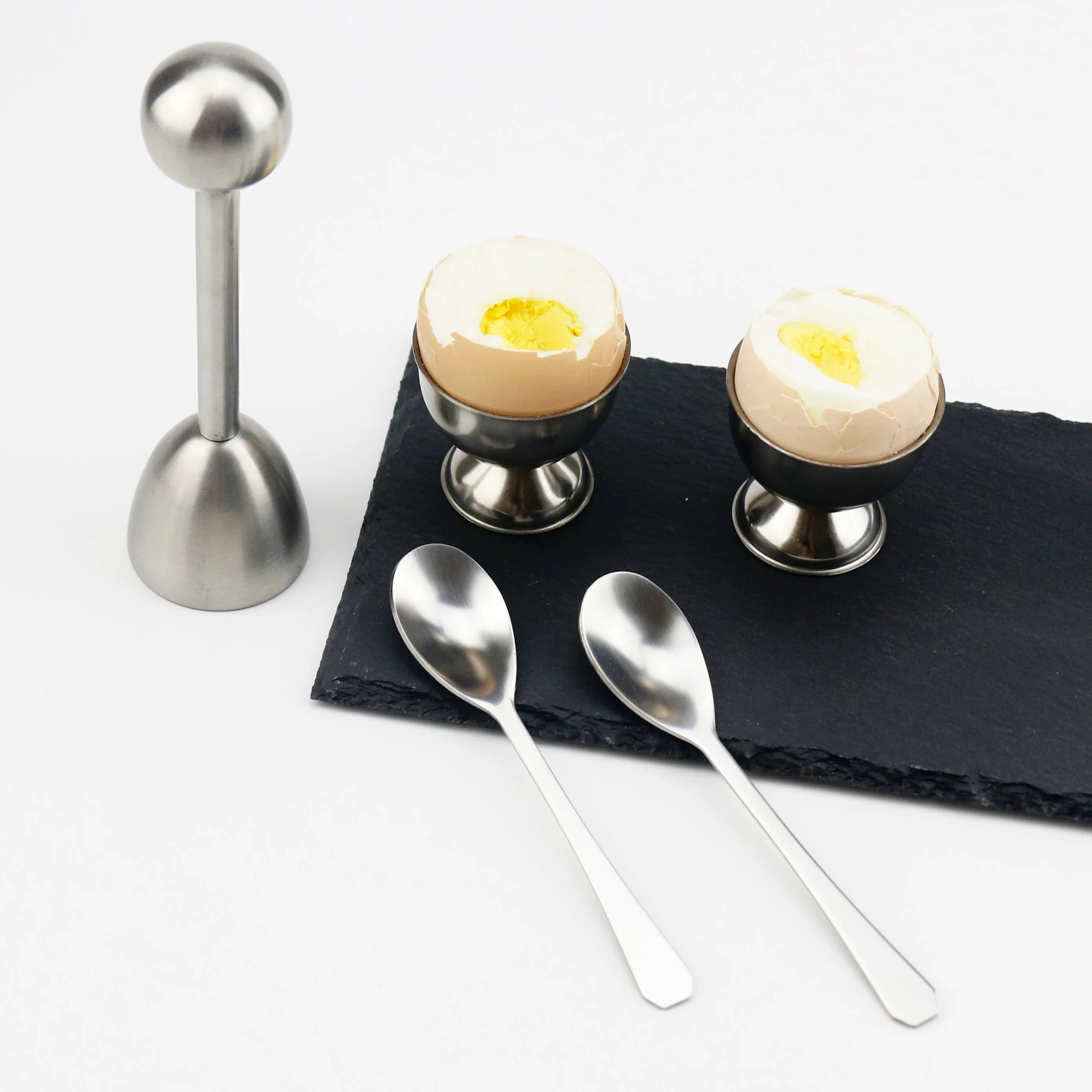 Kitchen Stainless Steel Egg Topper - Image 4