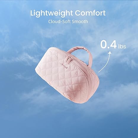 Large Capacity Leather Travel Cosmetic Bag - Image 5