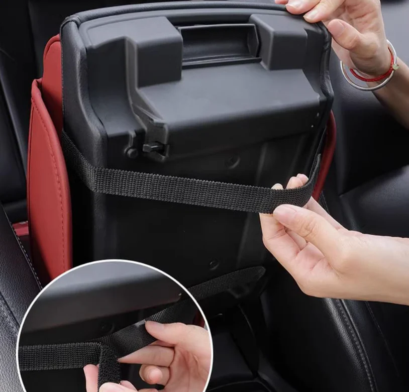 Leather Car Armrest Cover - Image 4