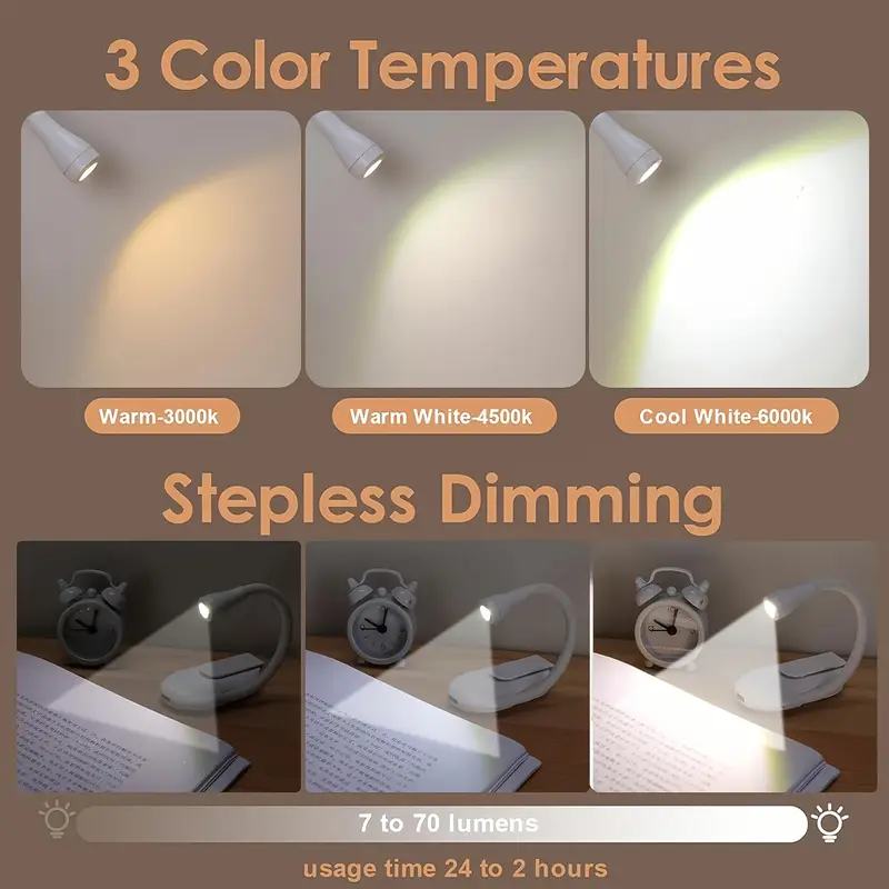 LED Clip-On Book Light - Image 4
