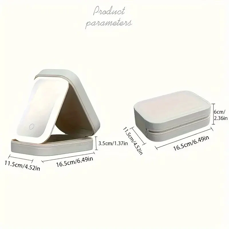 Cosmetic Mirror Travel Box - Image 5