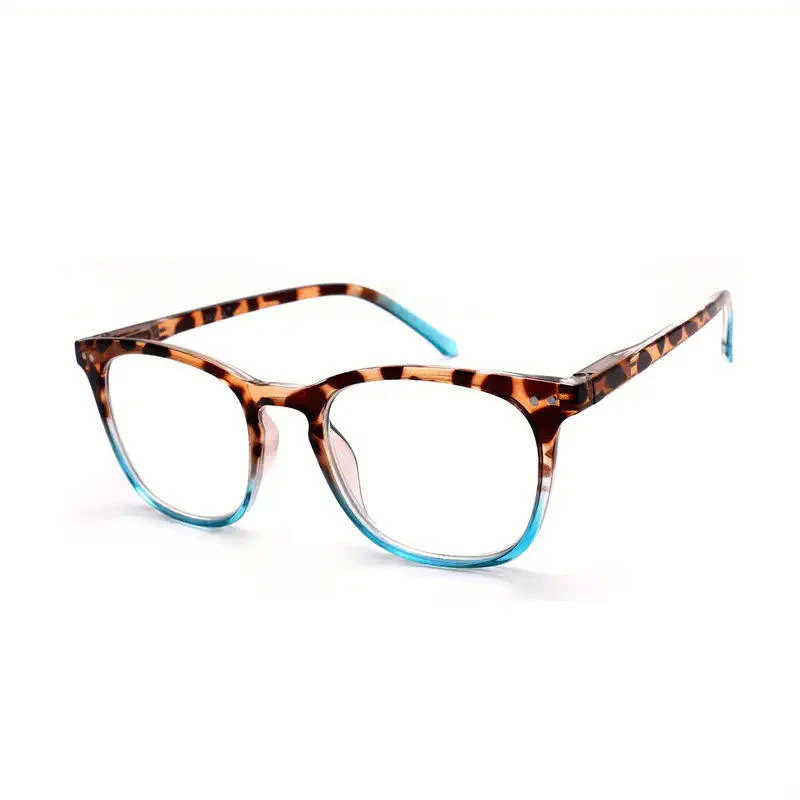 Leopard Print Gradient Reading Glasses - Image 2