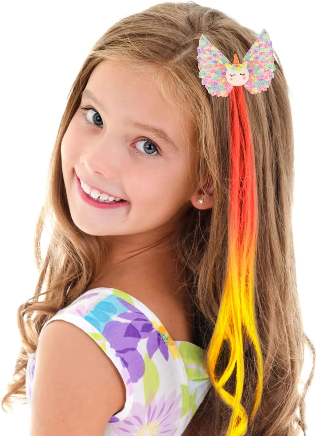 Little World Curly Hair Clips for Girls ( Pair) - Image 3