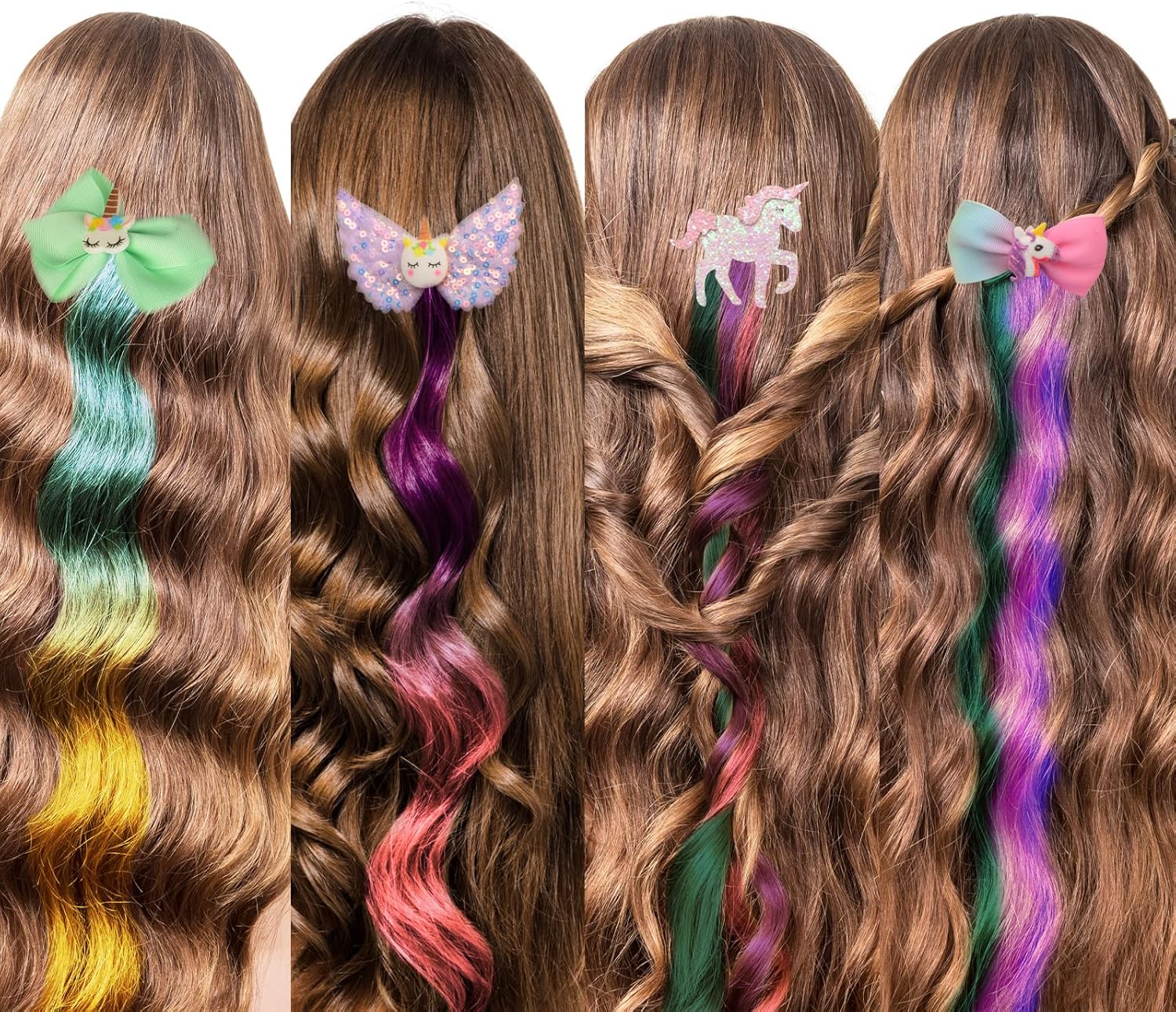 Little World Curly Hair Clips for Girls ( Pair) - Image 4