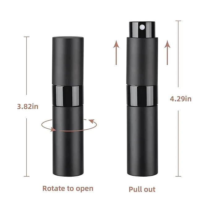 Luxurious Cosmetic Liquid Spray Bottle with Pump - Image 5