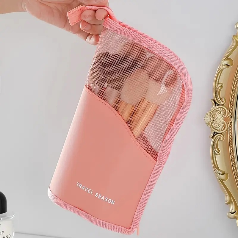 Luxury Cosmetic Bags for Makeup Brush Set - Image 2