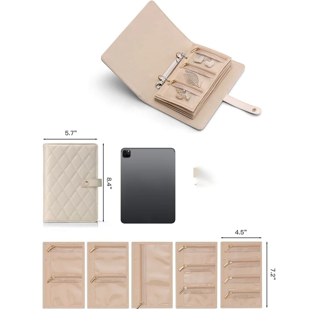 Luxury Portable Jewelry Storage Book - Image 2