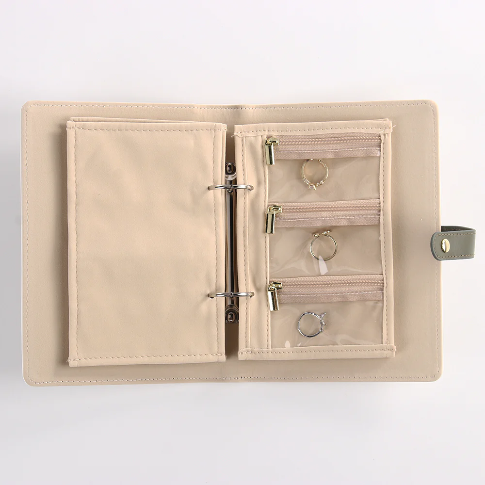 Luxury Portable Jewelry Storage Book - Image 5