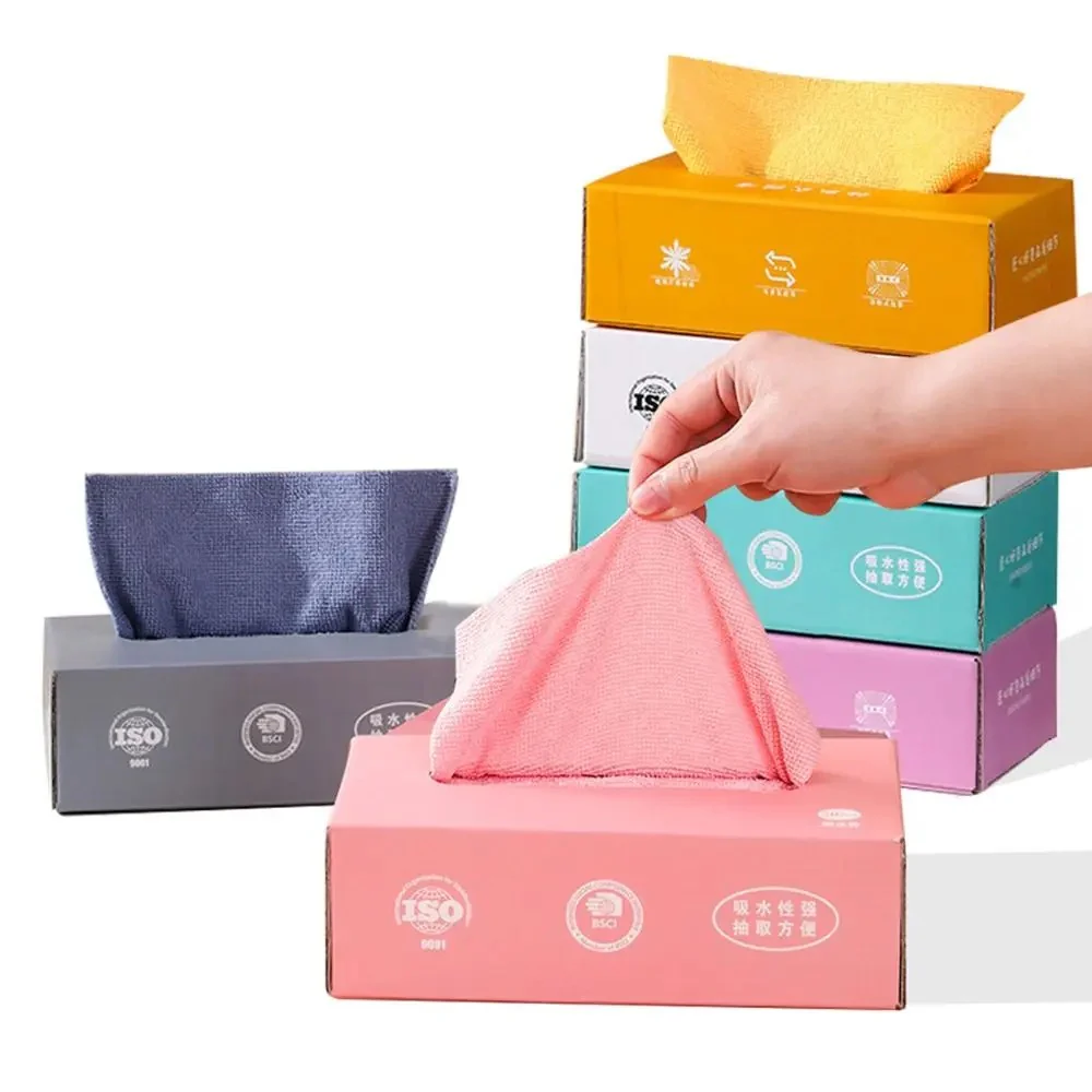 10Pcs Microfiber Cleaning Cloth Thickened Magic Wipe Home Kitchen - Image 5