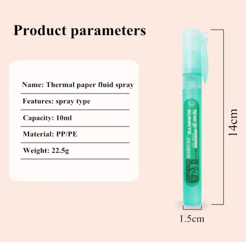 Mini Thermal Sensitive Paper Correction Spray - Image 6