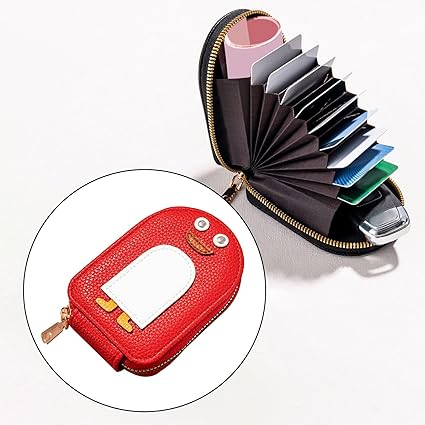 Mini Wallet Cute Penguin Card Case Coin - Image 4