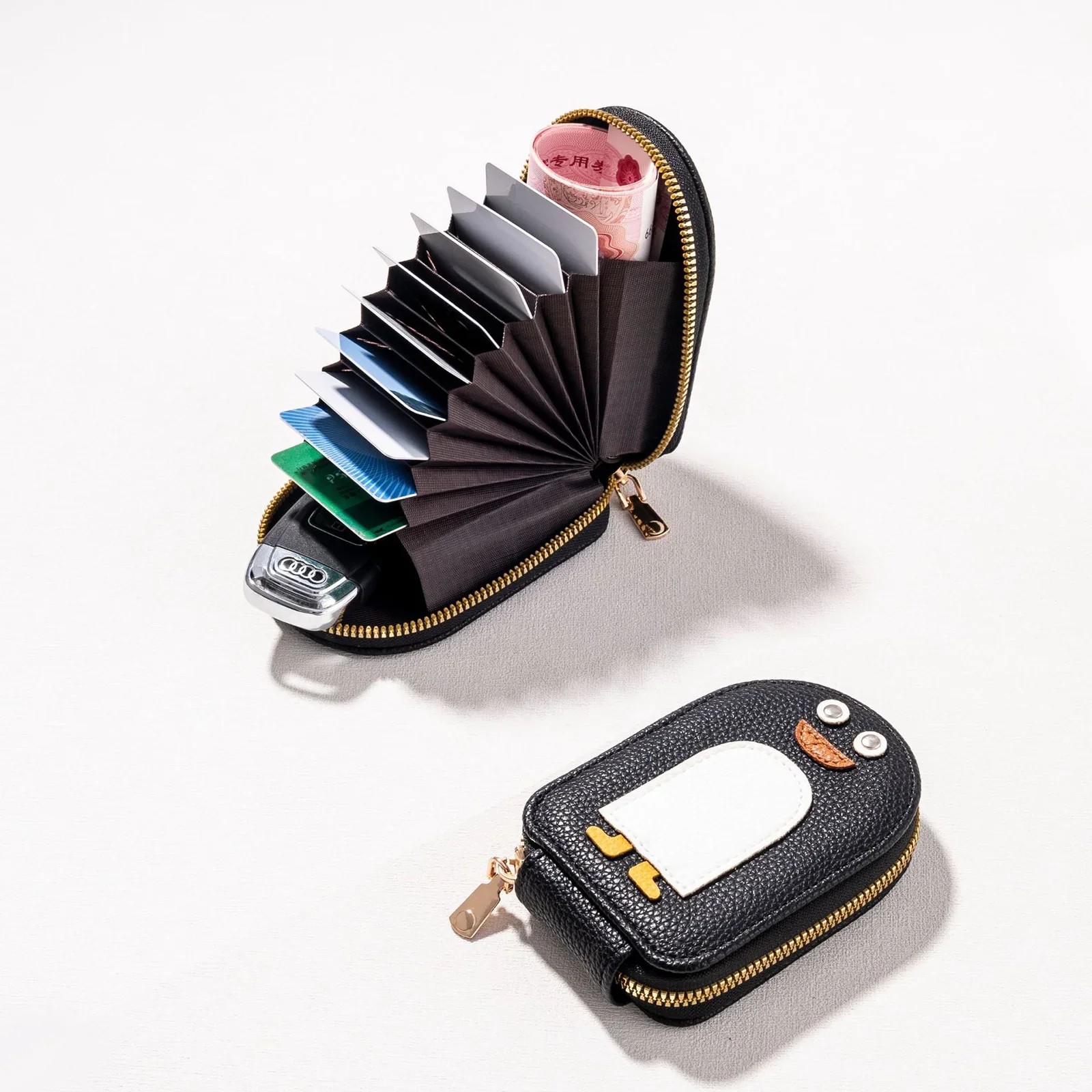 Mini Wallet Cute Penguin Card Case Coin - Image 5