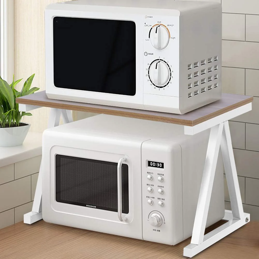 Multi-Functional 2-Layer Microwave Overhead Rack - Image 4