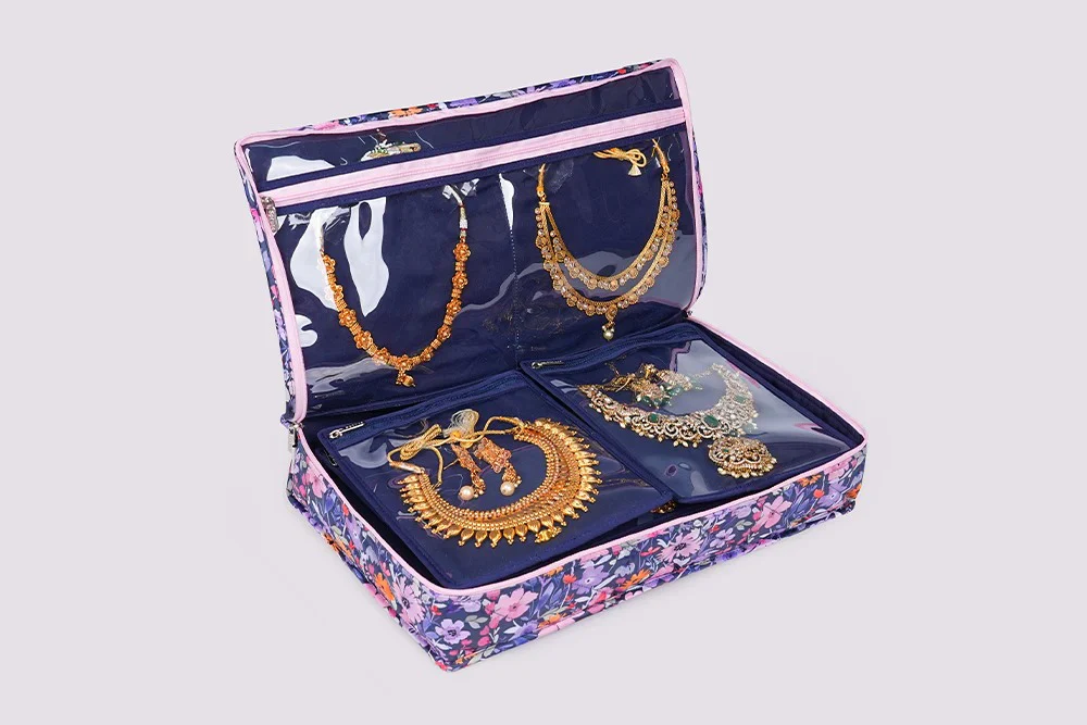 Multi-Pocket Jewelry Storage Organizer - Image 3