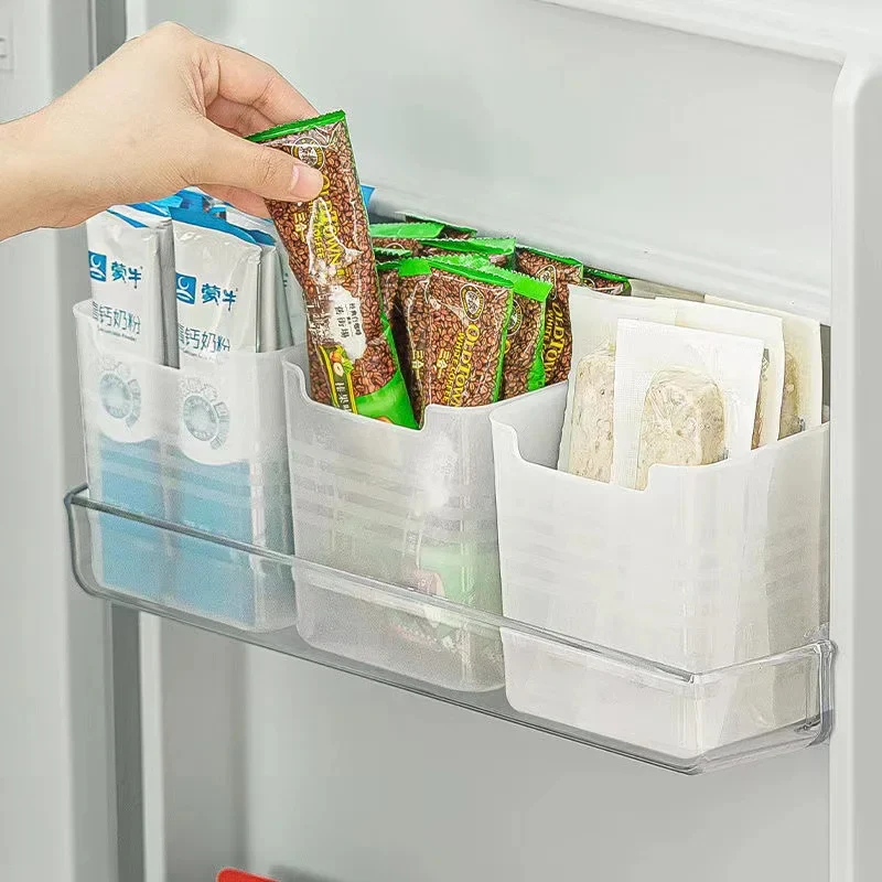 Multi-Purpose Fruit &amp; Veg Fridge Door Cabinet Organizer - Image 3