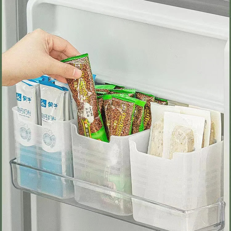 Multi-Purpose Fruit &amp; Veg Fridge Door Cabinet Organizer - Image 5