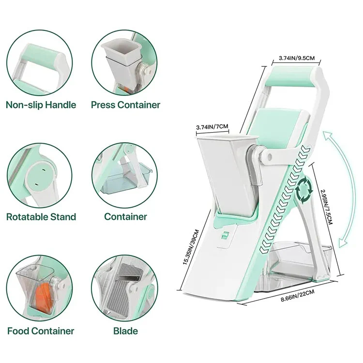 Multifunctional Vegetable Chopper Slicer Dicer - Image 7
