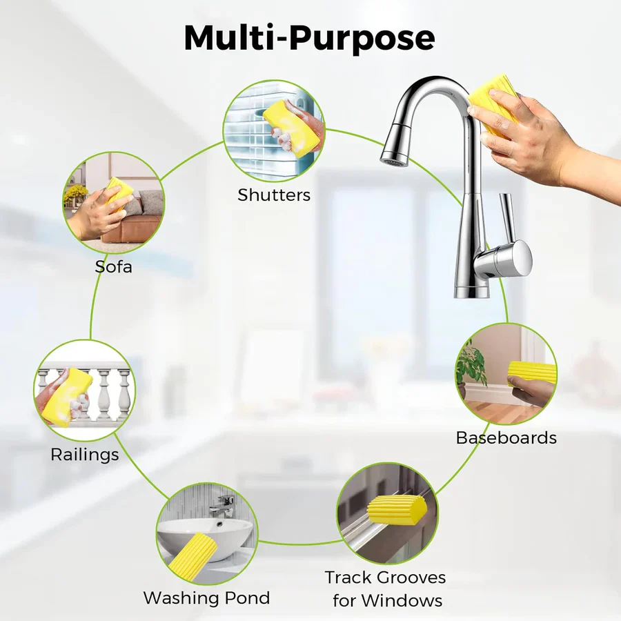 Multipurpose Reusable Super Absorbent Sponge - Image 5