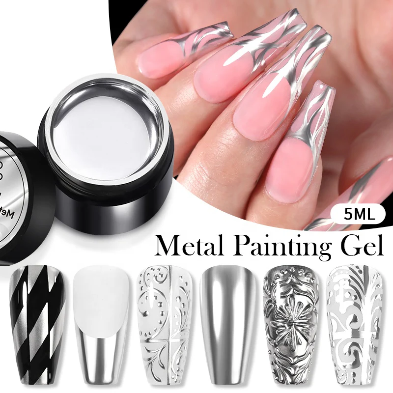 Nail Shine Metallic Gel Polish
