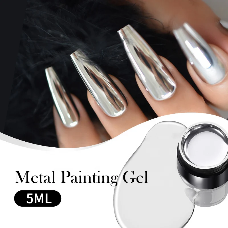 Nail Shine Metallic Gel Polish - Image 2