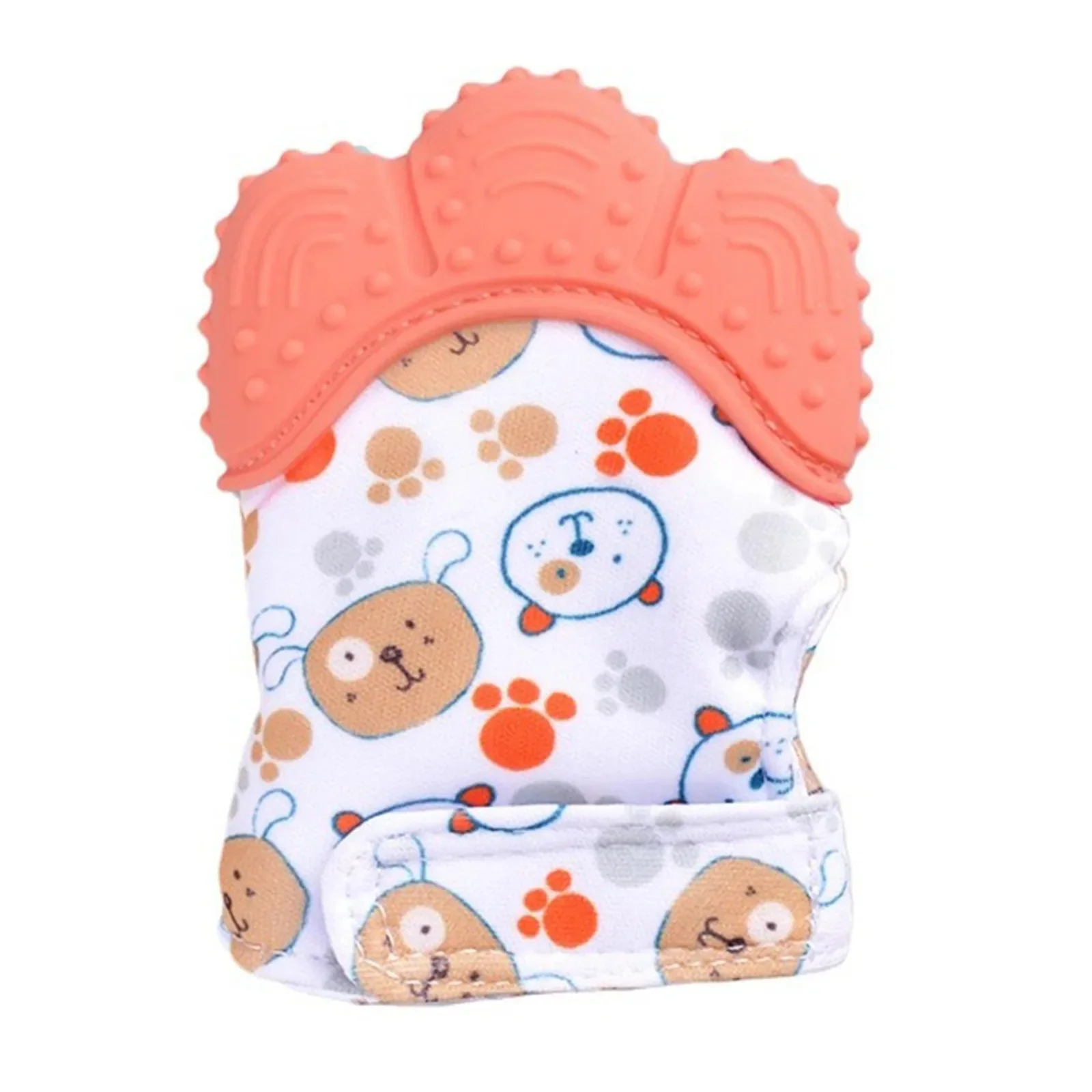 Newborns Baby Silicone Molar Teether Gloves - Image 3