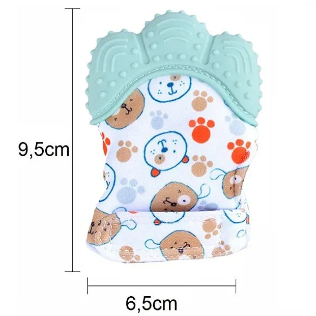 Newborns Baby Silicone Molar Teether Gloves - Image 6