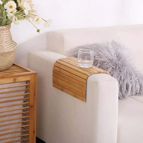 Non-Slip Couch Armrest Organizer & Multipurpose Table Mat