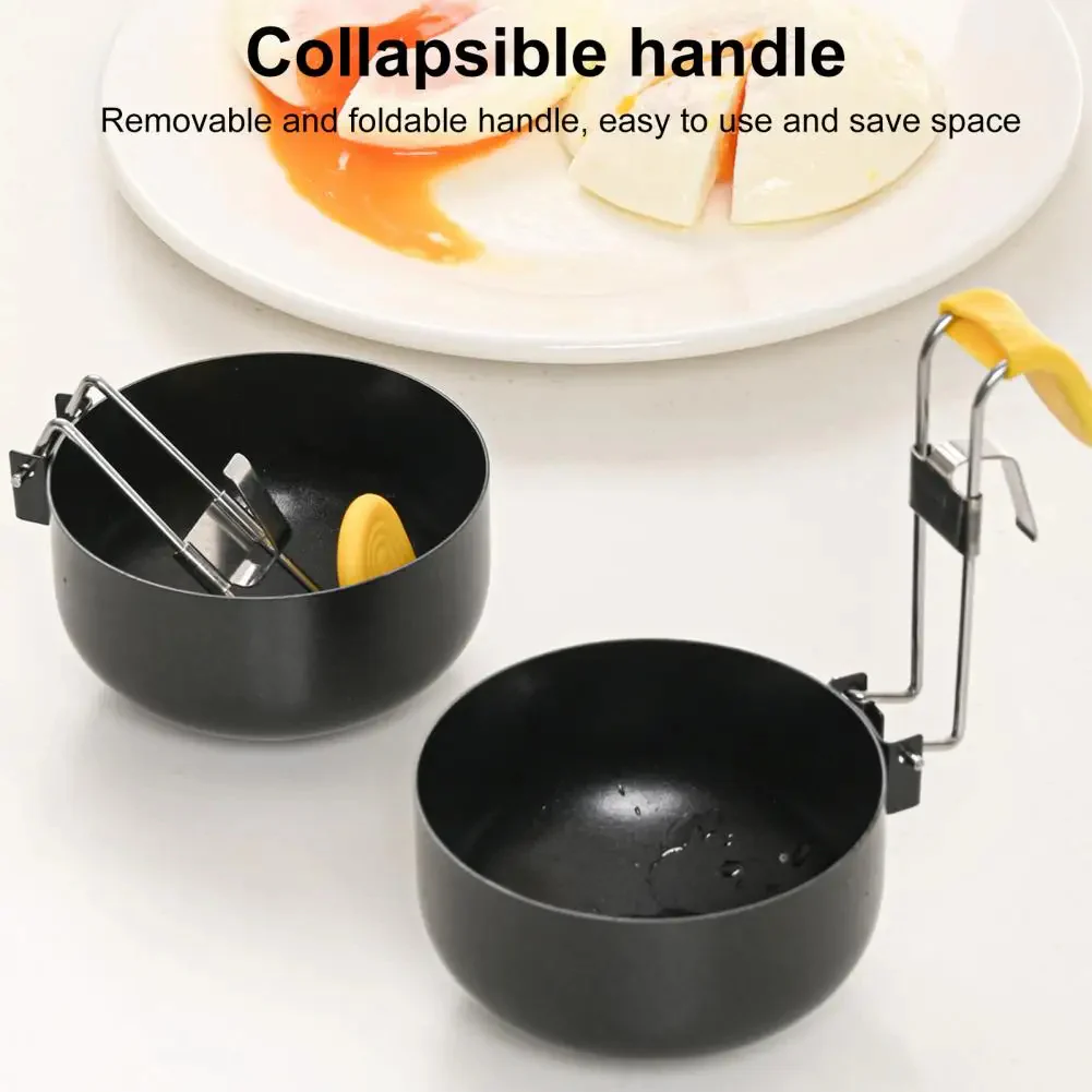 Non-stick Anti-scalding Round Poached Egg Mold - Image 5