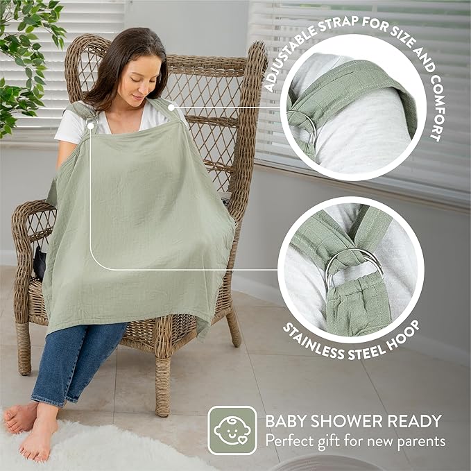 Nursing Apron for Baby Breastfeeding - Image 6