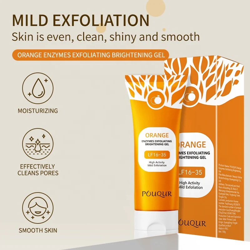 orange enzyme exfoliating gel - Image 4