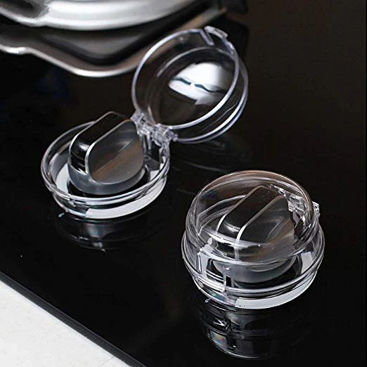 4Pcs Gas Stove Safety Lock Covers