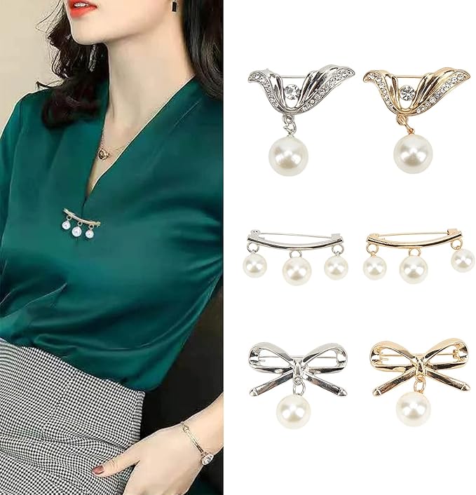 Pearl Brooches And Pins