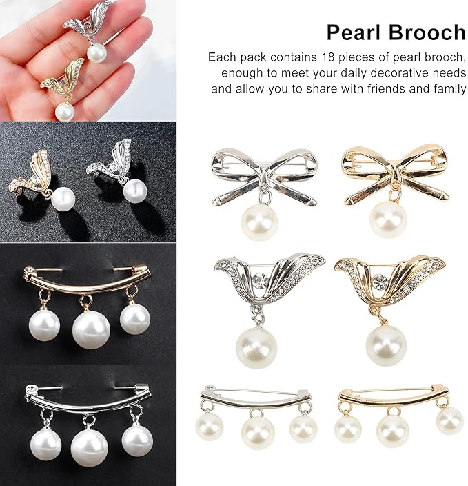 Pearl Brooches And Pins - Image 2