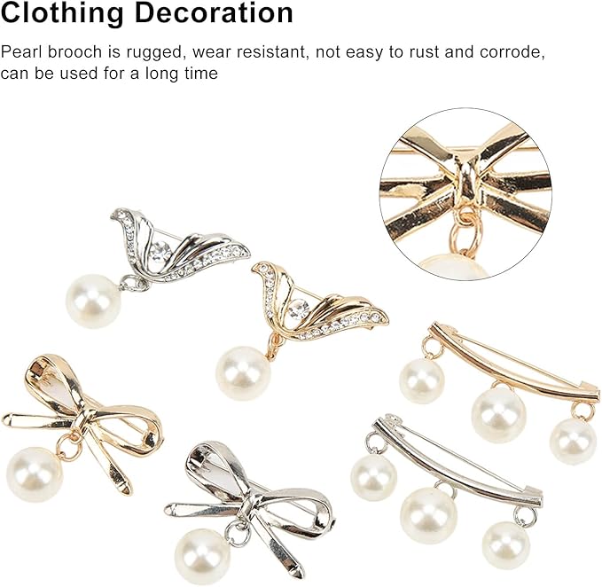 Pearl Brooches And Pins - Image 5