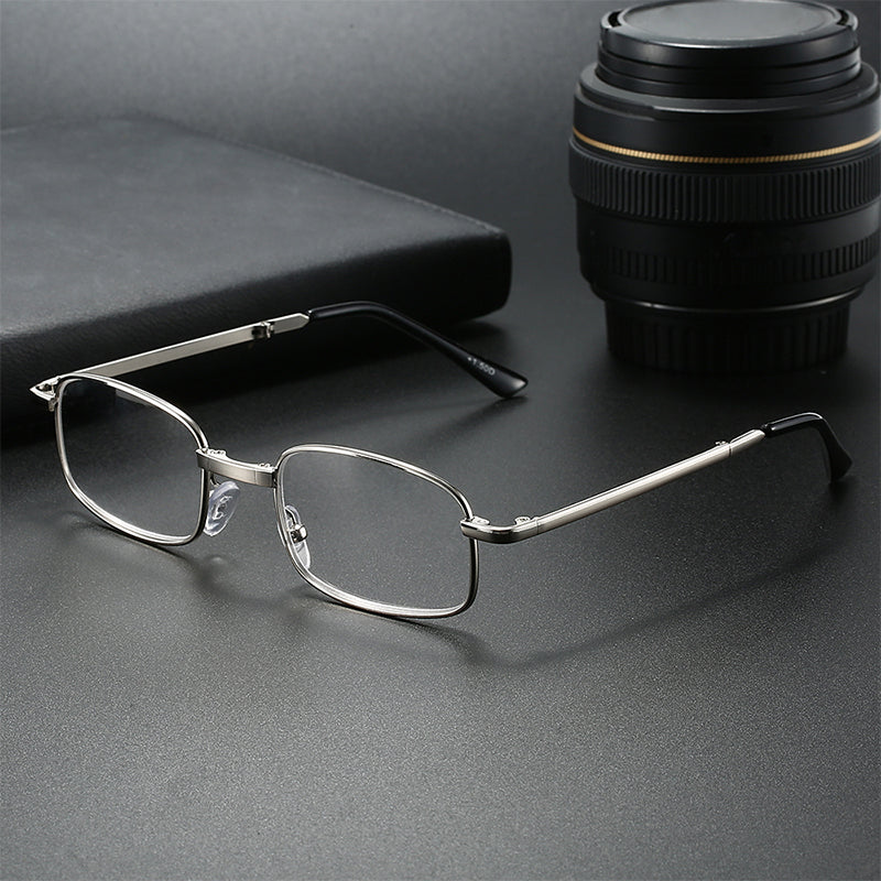 Portable Folding Metal Reading Glasses - Image 4