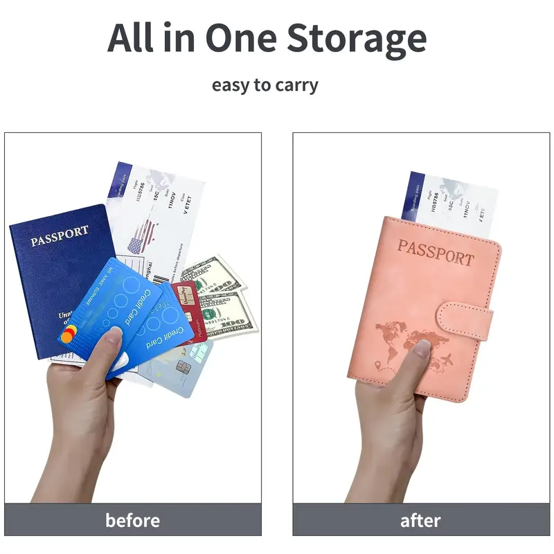 Portable travel passport Cover - Image 2