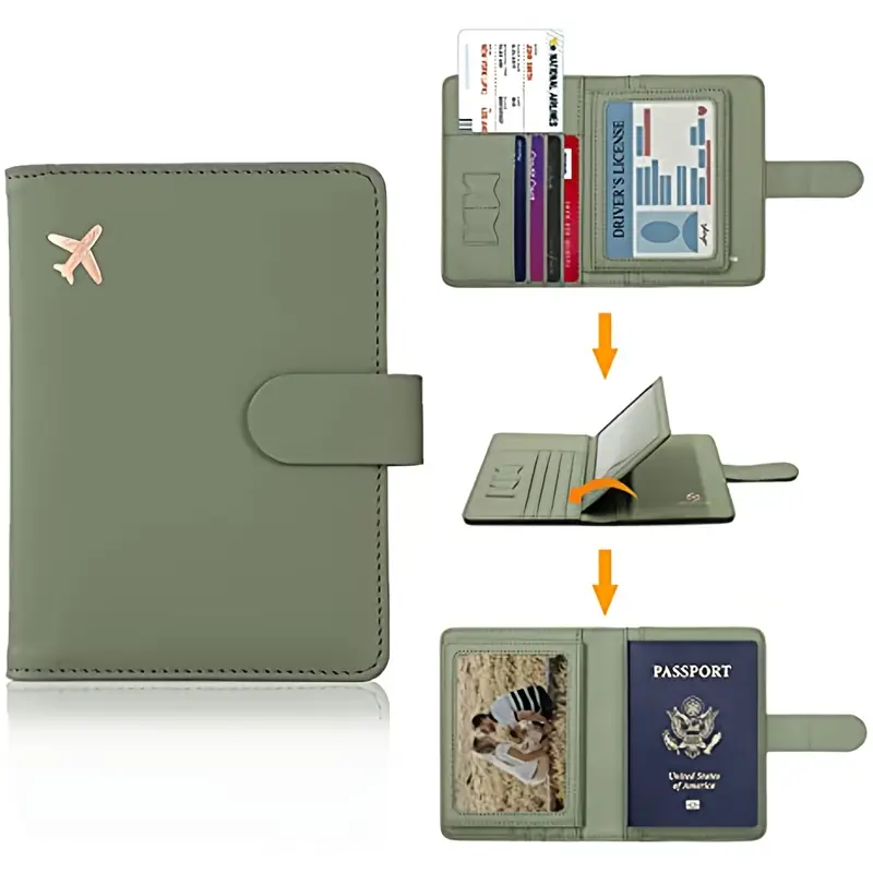 Portable travel passport Cover - Image 4