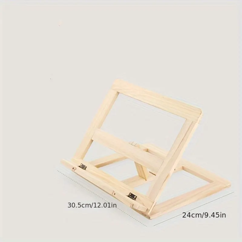 Portable Wood Bookends Stand - Image 5