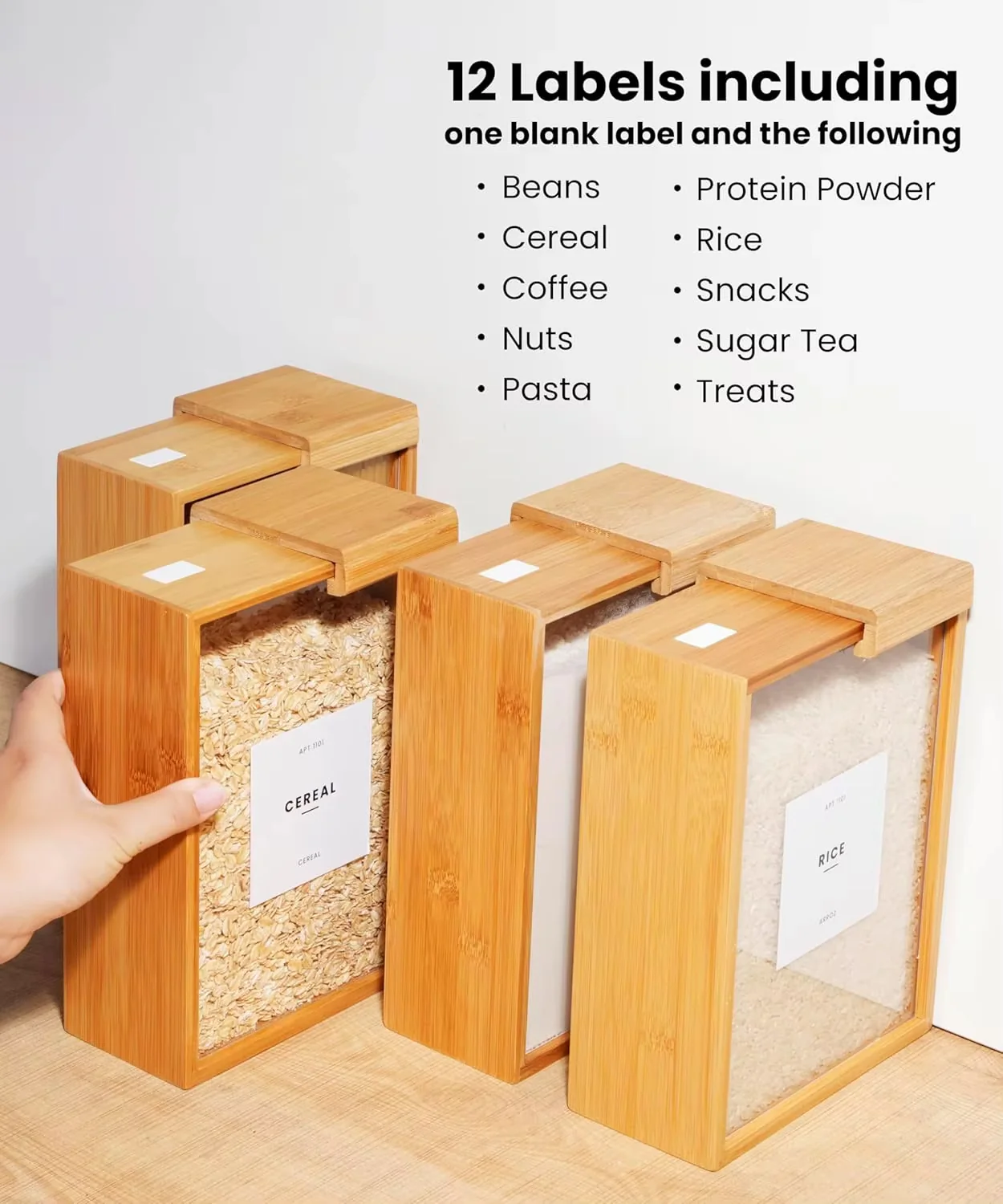 Premium wooden Grain Dispenser - Image 3