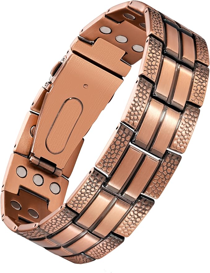 Pure Copper Magnetic Therapy Bracelet - Image 2