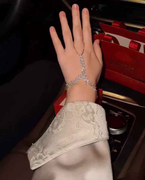 Radiant Grace Hand Bracelet - Image 2